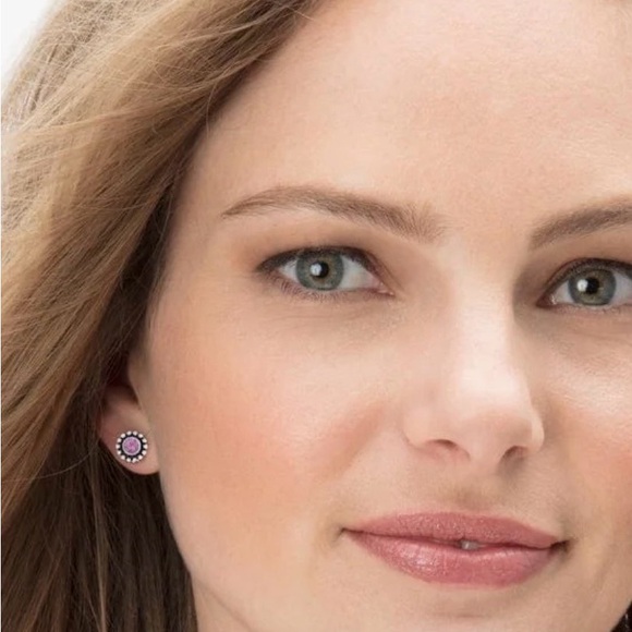 Brighton Twinkle Mini Post Rose Earrings - Picture 2 of 11